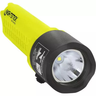 Nightstick Intrinsically Safe LED Flashlight w/ Tail Switch, 3 AA Batteries, 200 Lumens
