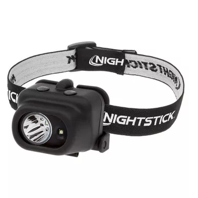 Nightstick NSP-4608B Dual-Light Multi Function LED Headlamp, 3 AAA Batteries, 180 Lumens