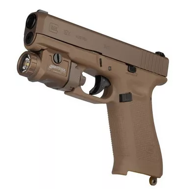 Nightstick TCM-10F Compact 650 Lumen Weapon Light for Handguns, Flat Dark Earth