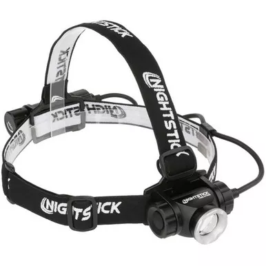 Nightstick USB-4708B USB Rechargeable Adjustable Beam Headlamp, 1,100 Lumens