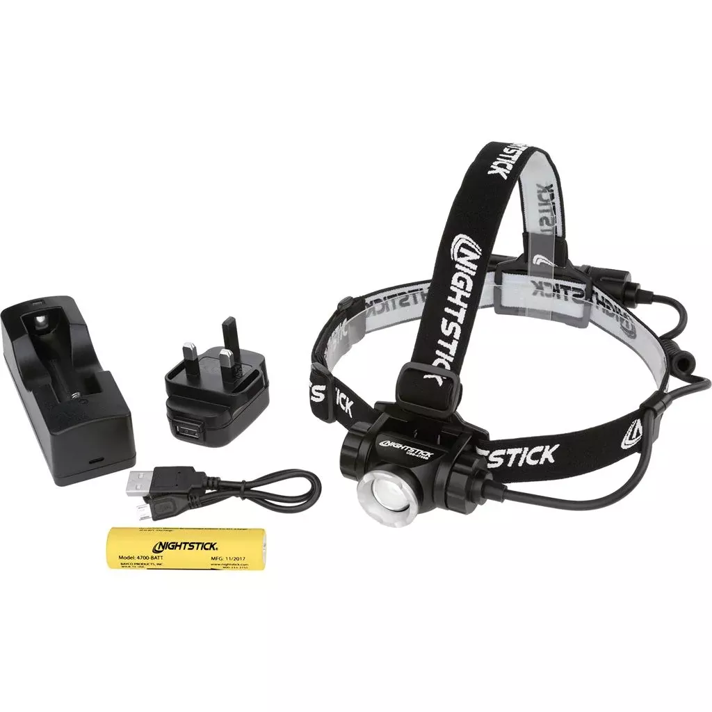 NightStick USB Rechargeable Headlamp
