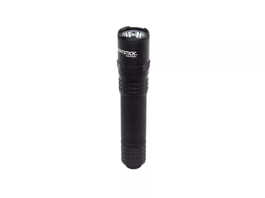 Nightstick USB Tactical Flashlight, Black Anodized