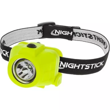 Nightstick XPP-5450G Intrinsically Safe Dual-Function Headlamp, 3 AAA Batteries, 90 Lumens
