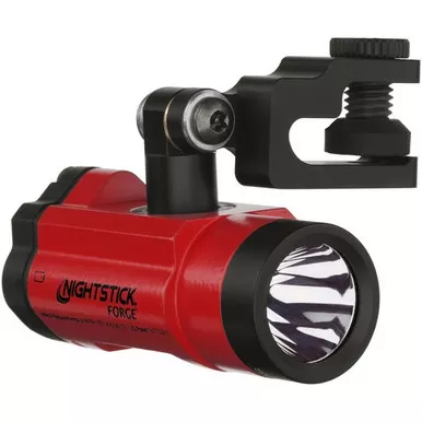Nightstick XPP-5465R Fortem Intrinsically Safe Helmet-Mounted Multi-Function Flashlight, 180 Lumens