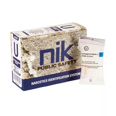 NIK 800-6087 Drug Test U - Methamphetamine (Methamphetamine Reagent), Box of 10