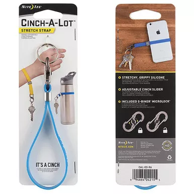 NITE IZE Cinch-A-Lot Stretch Strap Blue