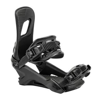 NITRO 2025 Men's Rambler Ultra Black Snowboard Bindings (N836514-001)