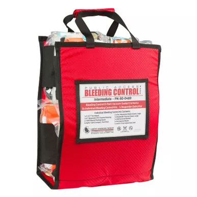 North American Rescue 80-0469 Public Access Intermediate Bleeding Control - 8 Pack Vacuum Sealed