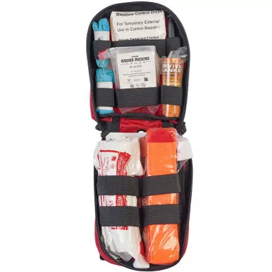 North American Rescue 80-0523 Individual Bleeding Control Kit - Advanced BCD - Nylon Bag