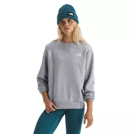 The North Face Women's Evolution Simple Dome Regular Crew - TNF Pale Grey Heather - L