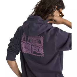 The North Face Women's Exploring Stamps Regular Hoodie - Endless Dusk - M