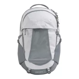 The North Face Women’s Recon Backpack – TNF White Metallic Melange/Mid Grey