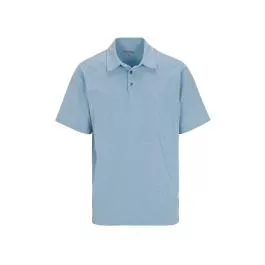 North River Outfitters Men's Moisture Wicking Performance Polo - Blue Shadow - L