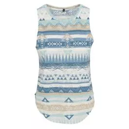 North River Outfitters Women's Lara Burn Out Crew - Sterling - M