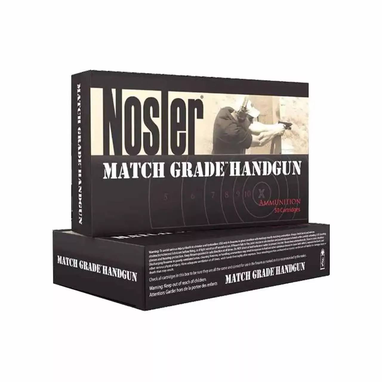 Nosler 40 S&W 180gr Match HP 50rd - Box
