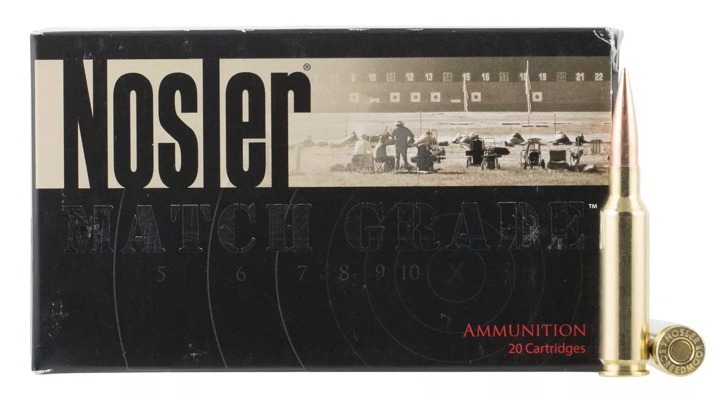 Nosler Match Grade RDF 6.5 Creedmoor 140 Gr. RDF HPBT 20/Box