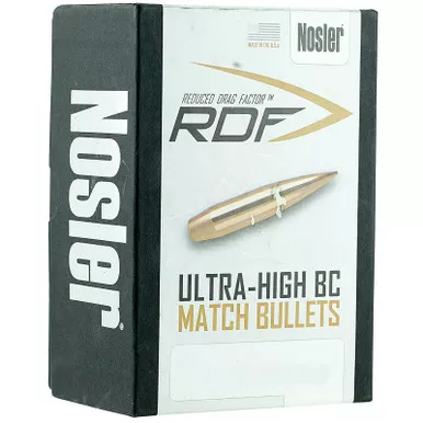 Nosler RDF Bullets 22 Caliber (224 Diameter) 70 Grain Hollow Point Boat Tail Box of 500