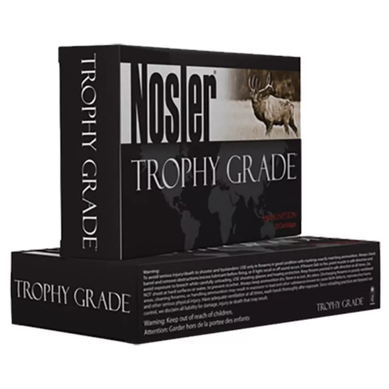 Nosler Trophy Grade 300 Win Mag 200 gr Nosler Partition Ammo – 20/Box