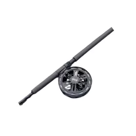Nova IMX1403 Chrome Series Center Pin/Spinning Rod - 11'8" - Two Piece - Mod-Fast Action - Carbon Fiber Grip