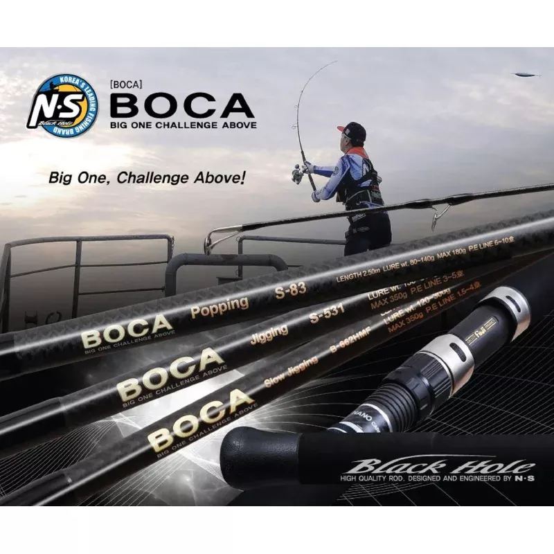 NS Black Hole Rod Baitcast Boca Slow Jigging B-642H 2MF (6144)