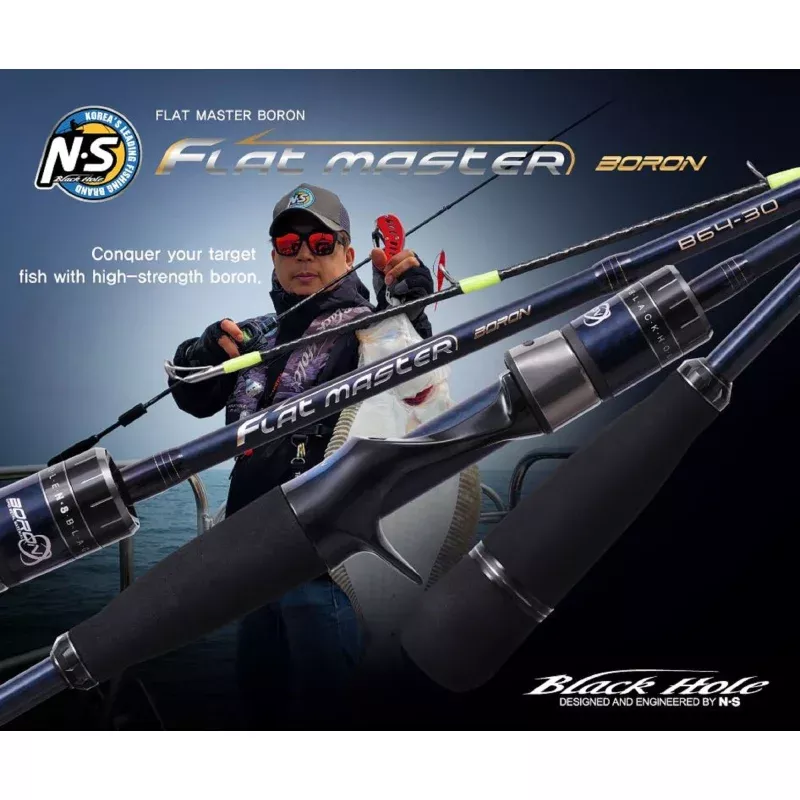 NS Black Hole Rod Baitcast Flat Master Boron B65-40 (8404)