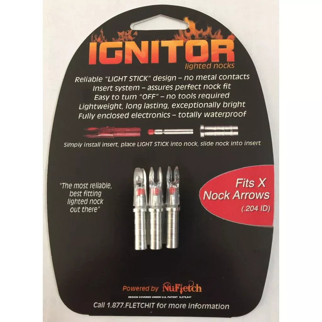 NuFletch Ignitor Nocks