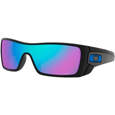 OAKLEY Batwolf Pol Black w/ PRIZM Sapph Sunglasses (OO9101-5827)