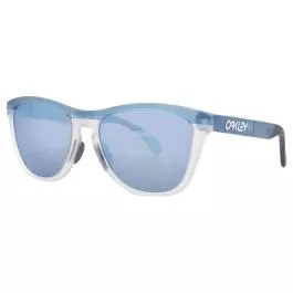 Oakley Men's Frogskins Range - Matte Transparent Stonewash - PRIZM Deep Water Polarized