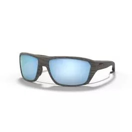 Oakley Men's SPLIT SHOT - Woodgrain - PRIZM Deep Water Polarized - Polarized