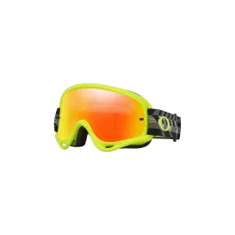 Oakley O-Frame MX Goggles - Black Empire/Fire Iridium
