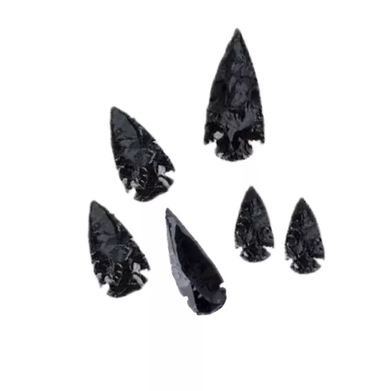 Obsidian Arrowhead – 6 Pack