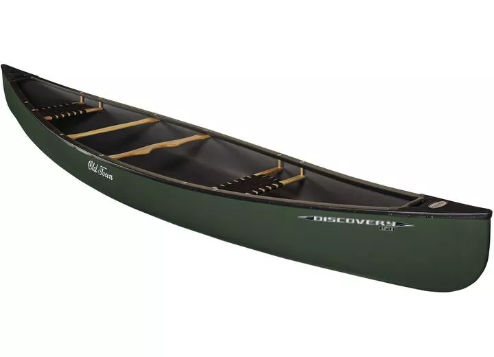 Old Town Discovery 158 Canoe – Green• 01.3005.0160