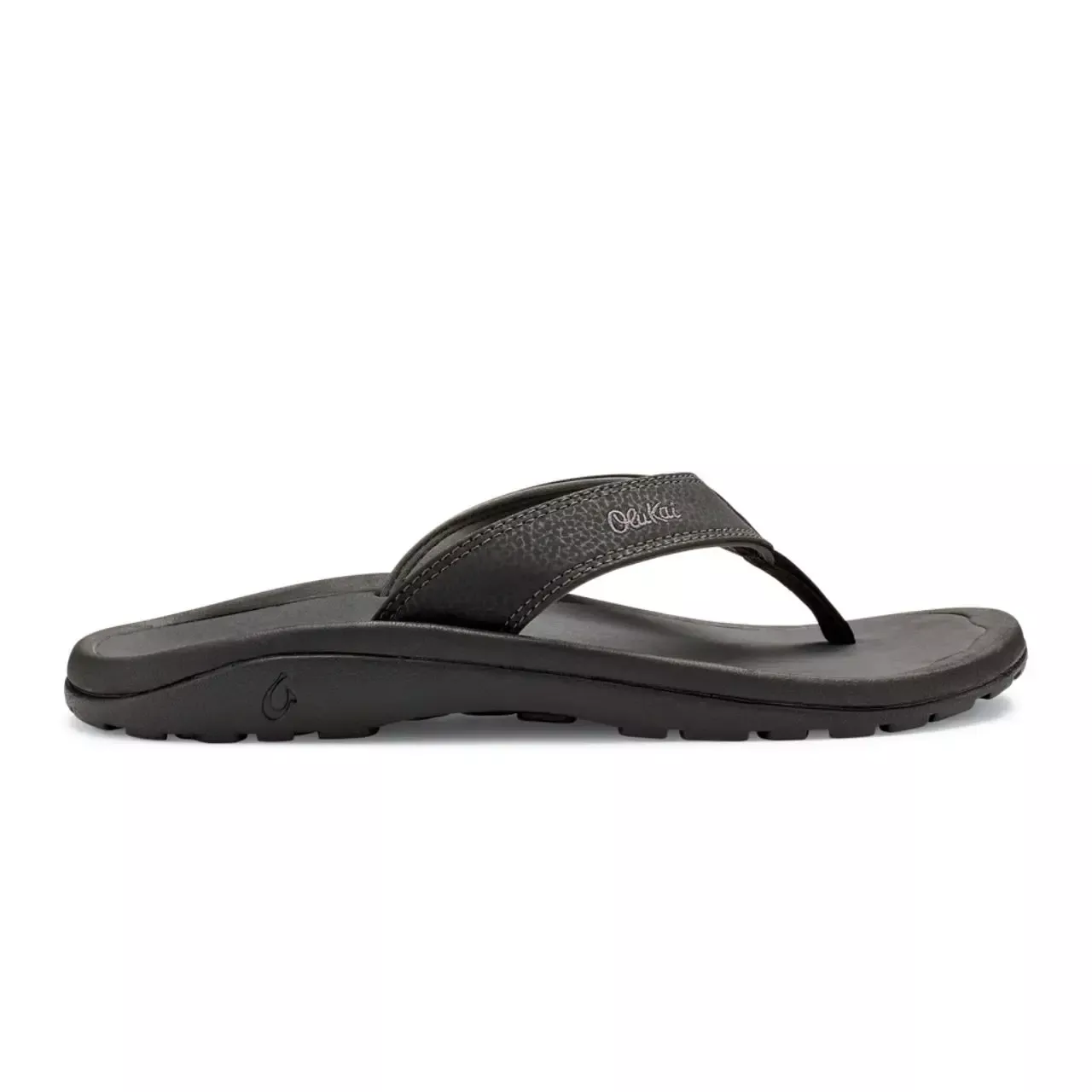 Olukai Men’s ‘Ohana Beach Sandals – Black