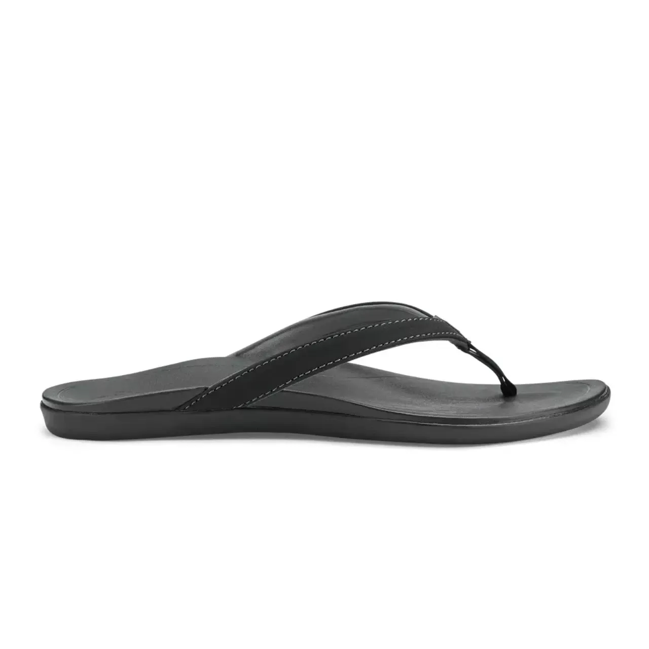 Olukai Women’s Ho‘ōpio Beach Sandals – Onyx