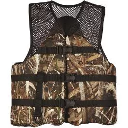 Onyx Mesh Classic Sports Life Vest - Realtree Max-5 - 2X