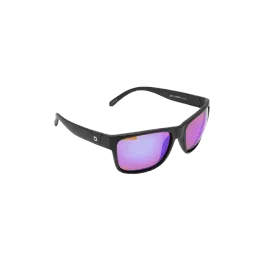 Optic Nerve Kingfish - Matte Black - Brown Blue Mirror