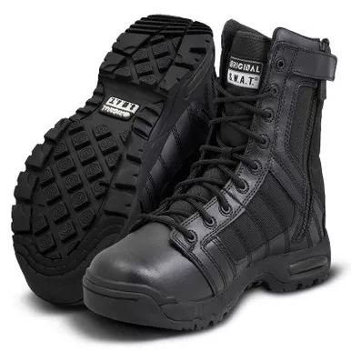 Original S.W.A.T. 123201 Metro Air 9" Side-Zip Tactical Duty Boots, Black