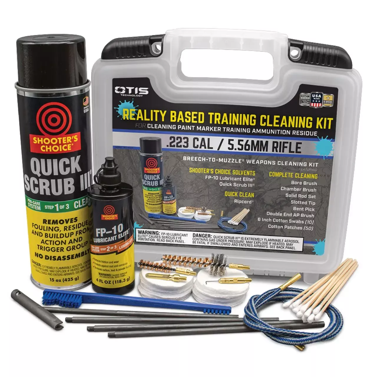 Otis .223cal/5.56mm Reality Based Training Cleaning Kit
