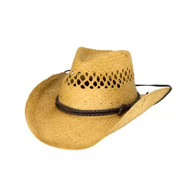 OUTBACK TRADING Brumby Rider Tea Straw Hat (15050-TEA)
