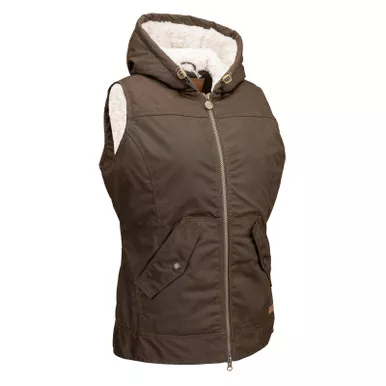 OUTBACK TRADING Heidi Bronze Oilskin Vest (29891-BNZ)
