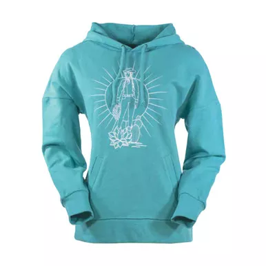 OUTBACK TRADING Lottie Teal Hoodie (30340-TEL)