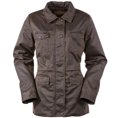 OUTBACK TRADING Womens Addison Brown Jacket (29693-BRN)