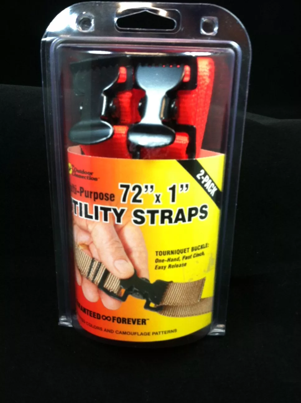 The Outdoor Connection Multi-purpose Utility Straps 2 Pack