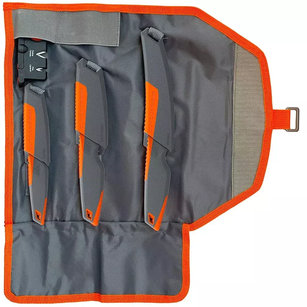 Outdoor Edge Vantex 4-Piece Roll Pack Kit