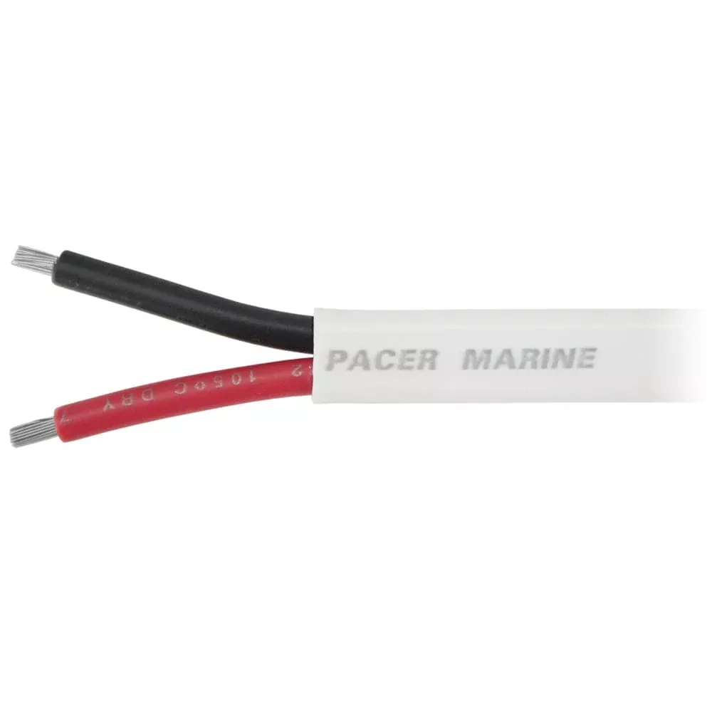 Pacer 10/2 AWG Duplex Cable – Red/Black – 100′
