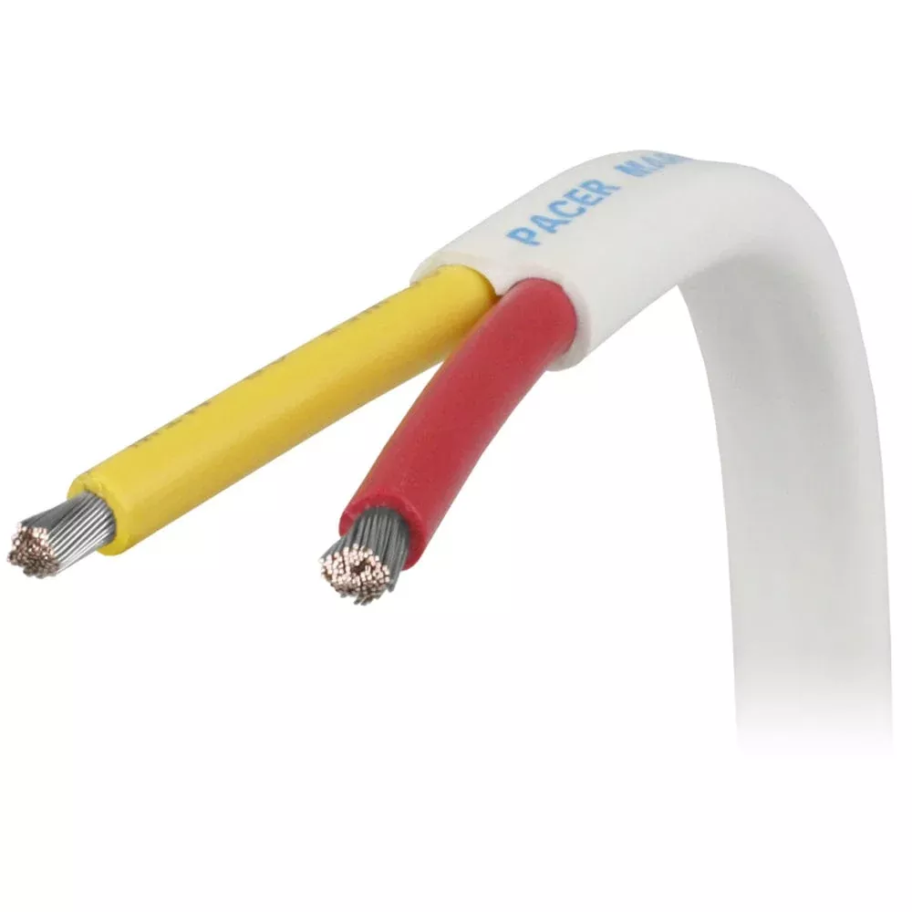 Pacer 10/2 AWG Safety Duplex Cable – Red/Yellow – 100′