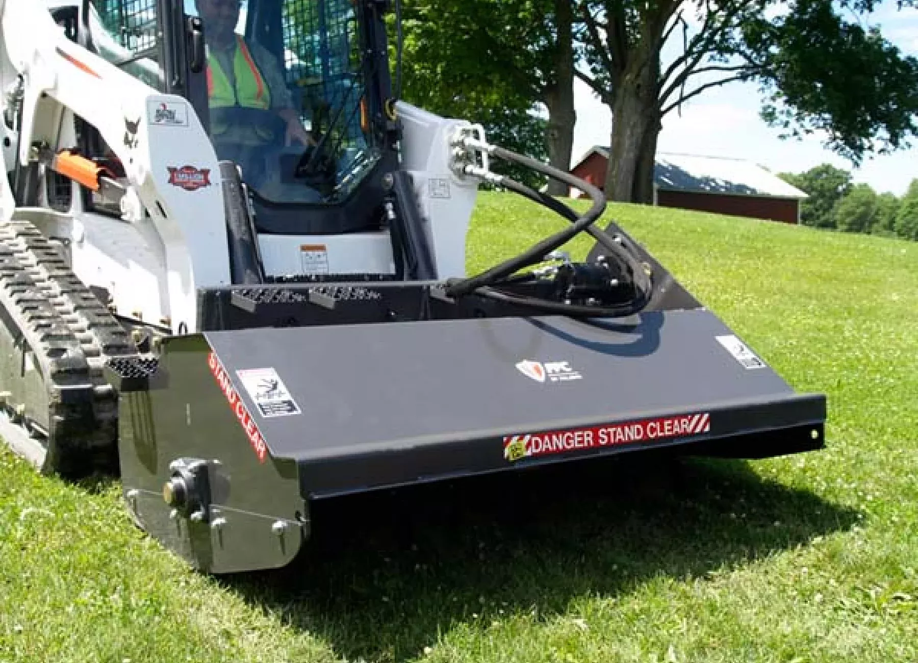 Paladin Tiller | 6″ Tines | 66″ & 78″ | 18-44 GPM | For Skid Steer