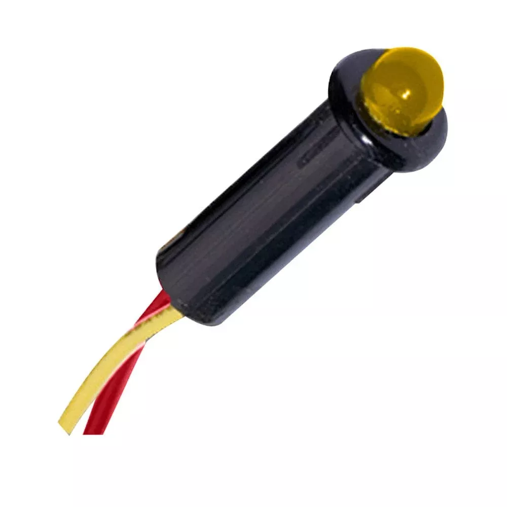 Paneltronics 5⁄32″ LED Indicator Light – 12-14VDC – Amber