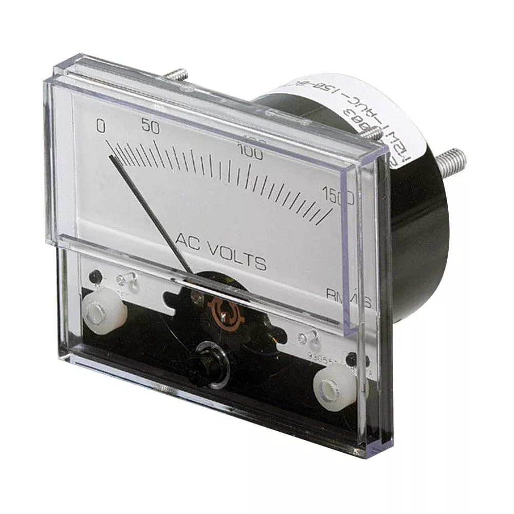 Paneltronics Analog AC Voltmeter – 0-300VAC – 2-1/2″