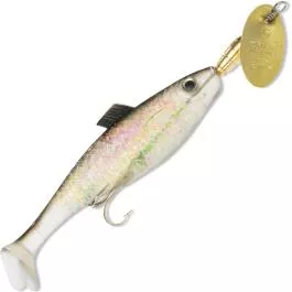 Panther Martin Vivif Style Spinner Minnow - #0 - 1/8 oz. - Super Silver/Gold